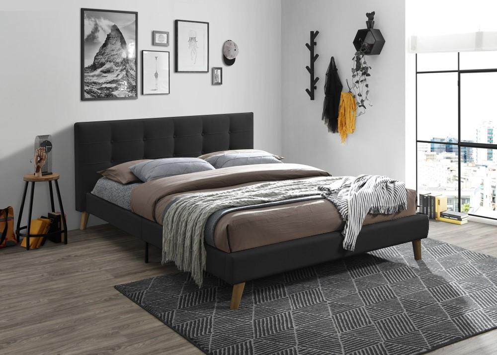 Decco King/Queen Bed - Grey